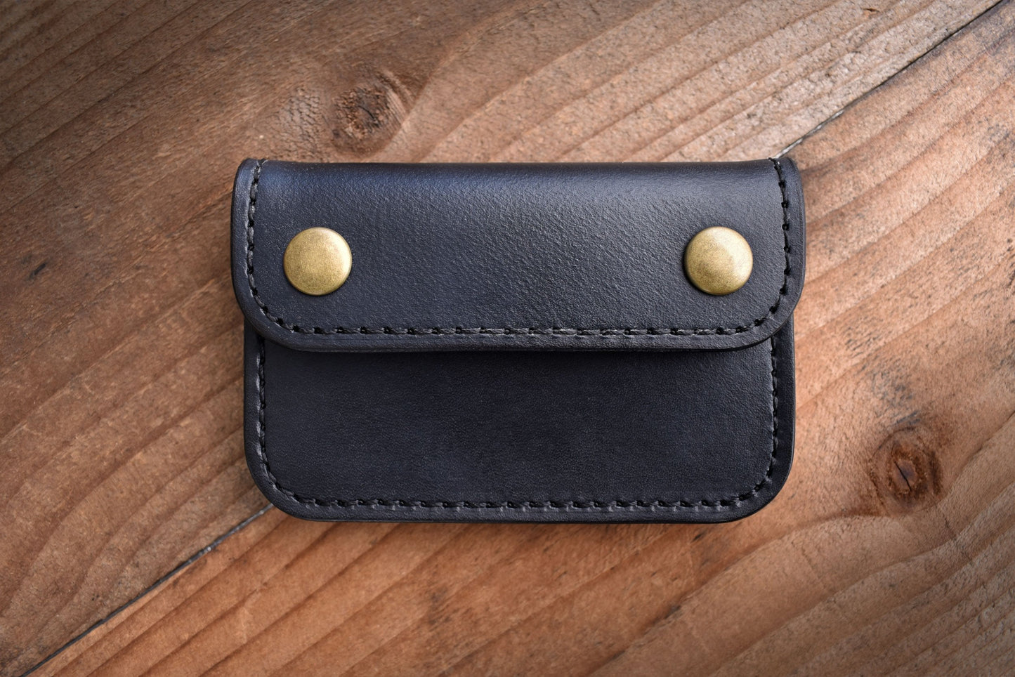 KENNETH - Snap Wallet w/ Zipper Pouch