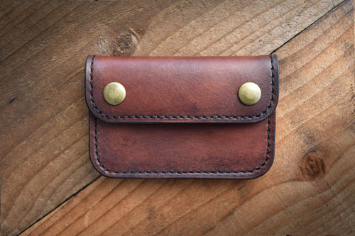 KENNETH - Snap Wallet w/ Zipper Pouch