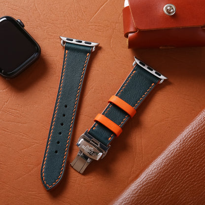 Watch Strap Swift Leather for Apple Watch - Mix Color