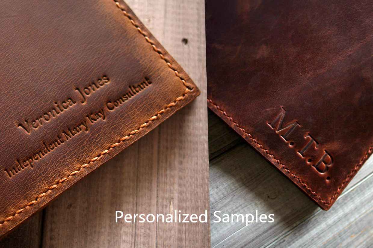 Personalized Leather Macbook 12 inch Case Sleeve