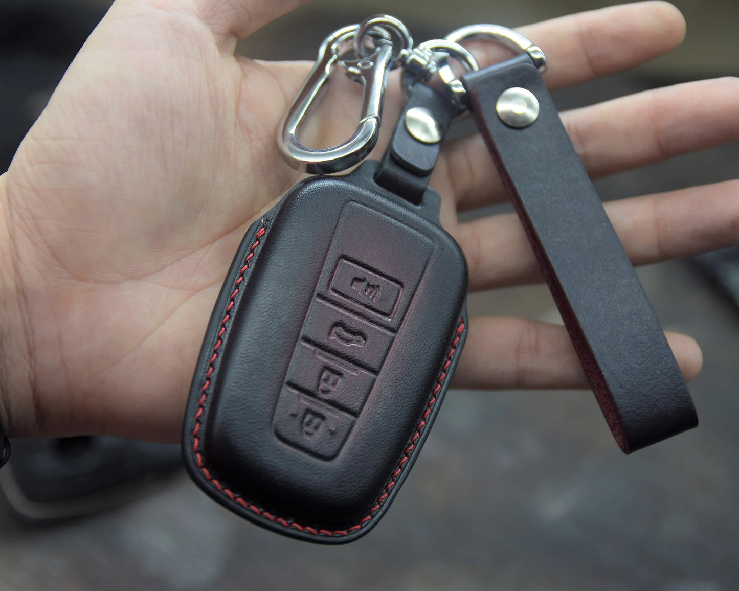 Toyota Leather Car Key Case