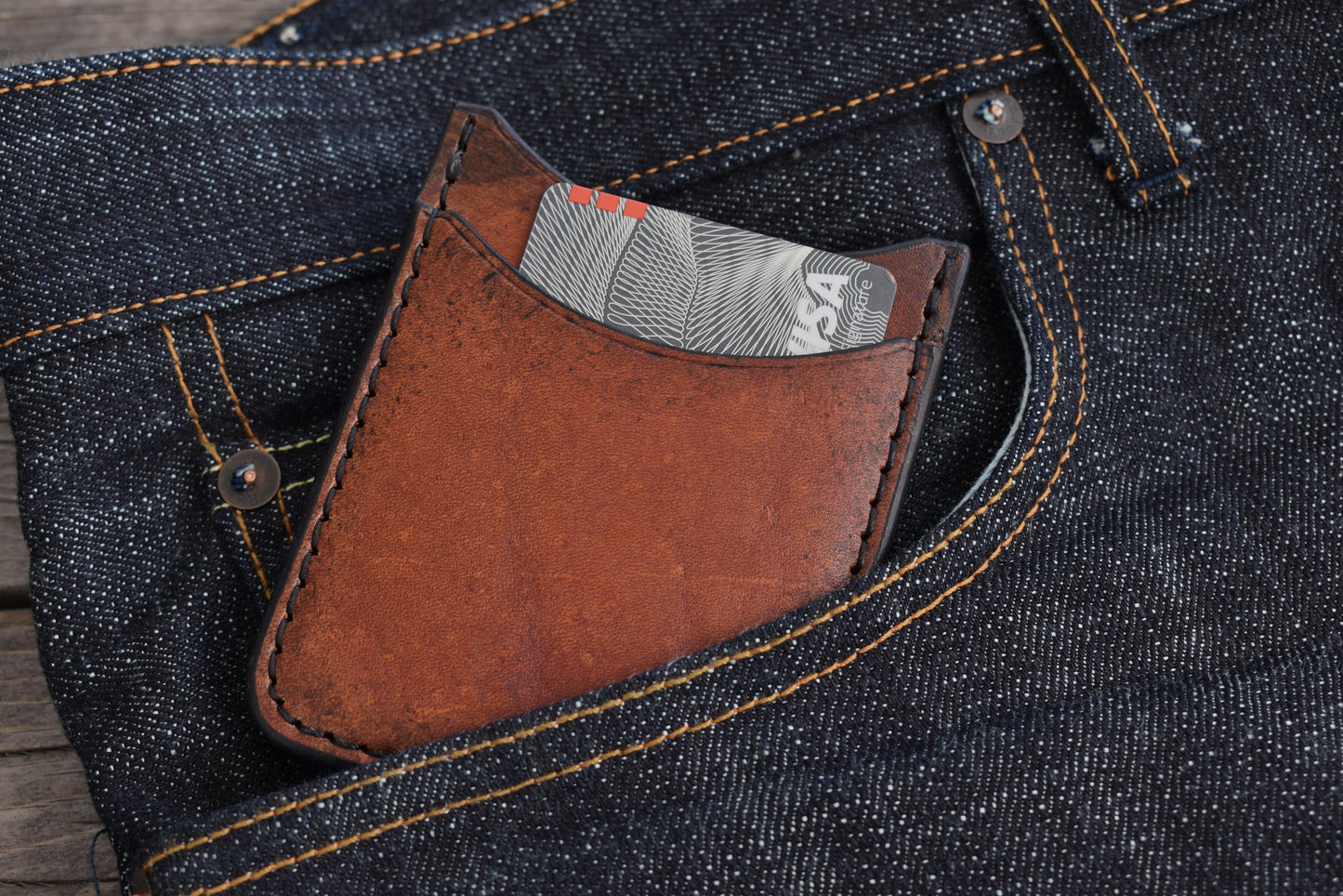 THE ROVER: Minimalist Credit Card Wallet with Money Clip