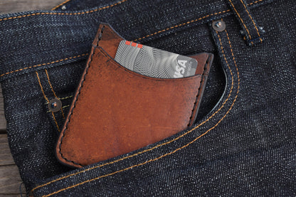 THE ROVER: Minimalist Credit Card Wallet with Money Clip