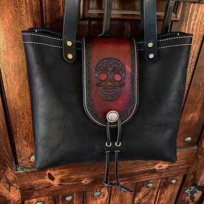 THE ALEX TOTE - SUGAR SKULL