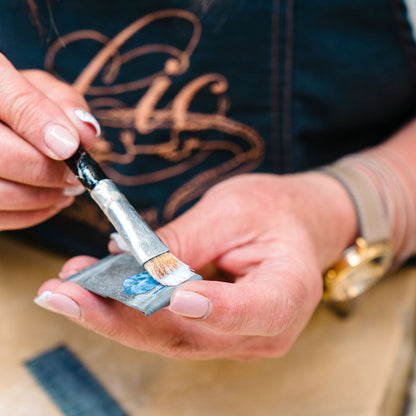 Télécoche en cuir véritable fait main pour Montre Cavallo Flat de Leuven - Marron élégante