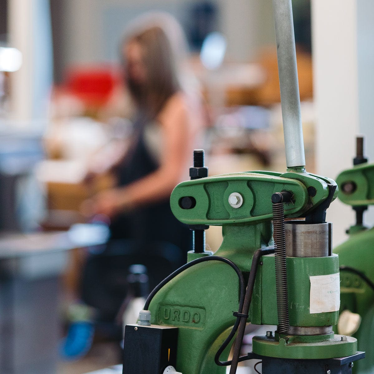 Élégante montre avec bracelet en cuir de veau Patina Plate Rochefort - Brun Chocolat